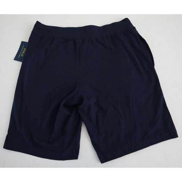 Polo Ralph Lauren PK21RL A8TL Men's Sz 4XT Navy Blue Logo Lounge Sleep Shorts - Picture 2 of 7